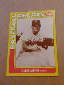 Clem Labine Los Angeles Dodgers 1991 Swell Baseball Greats #54 MLB Baseball Card - Picture 1 of 4