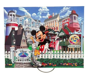 Disney Resorts Mickey Kunstdruck Vacation Club 15. Jubiläum Gemälde 11"x14" - Bild 1 von 19