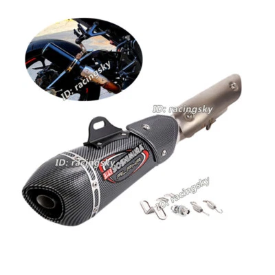 Slip For Suzuki GSXR1000 GSXR1000R 2012-2024 Exhaust Mid Link Pipe 51MM Mufflers - Image 1 of 4