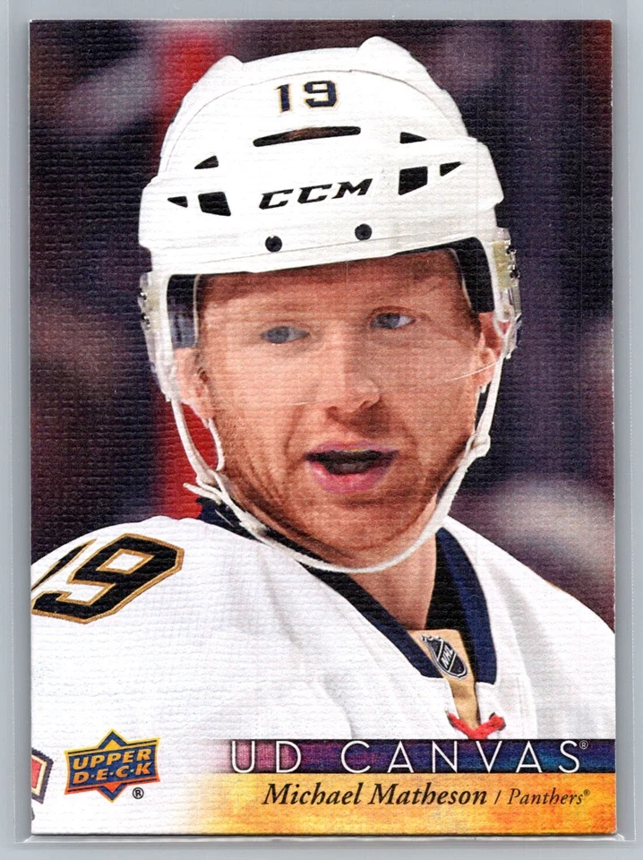 2017-18 Upper Deck #C38 Michael Matheson UD Canvas - Image 1 of 2