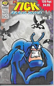 Tick Big Blue Destiny v2 TPB New England Comics Edizione Bonanza Arthur The City - Foto 1 di 2
