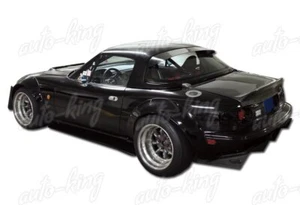 BLACK ABS REAR WINDOW ROOF VISOR SPOILER WING FIT 90-05 MAZDA MIATA HARD TOP - Bild 1 von 4
