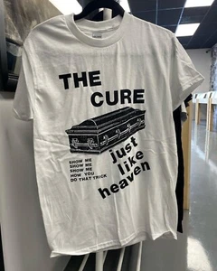 The Cure black Shirt, just like heaven, punk rock band shirt, gift for fan - Picture 1 of 2