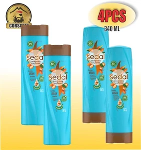 SEDAL CONDITIONER AND SHAMPOO Argan Bomb 340 Ml-4 PCS - Picture 1 of 3