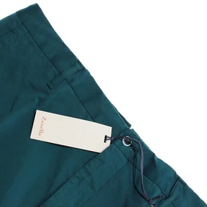 Zanella NWT Chinos / Casual Pants Size 36 US Noah In Solid Blue Cotton Blend - Picture 1 of 12