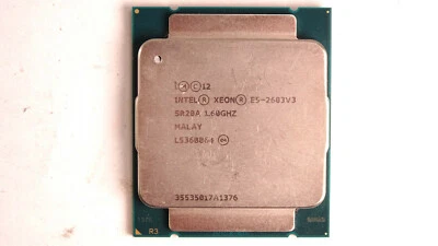 Intel Xeon E5-2603 v3 1.6 GHz 15MB SR20A LGA 2011-3  CPU Processor  - Image 1 of 2
