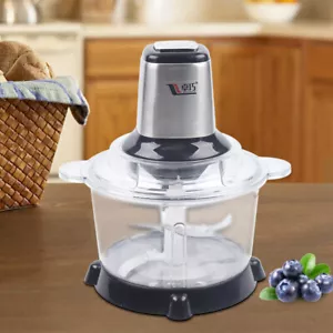 Multi trituradora eléctrica 5L cortador de cebolla verduras fruta acero inoxidable hoja - Imagen 1 de 15