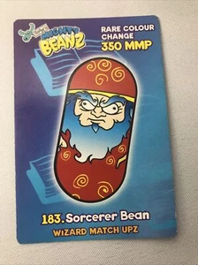 Mighty Beanz Rare #183 Sorcerer Bean CARD SERIES 2 (NO BEAN) 2003 - Picture 1 of 10