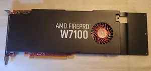 AMD FirePro W7100 8GB GDDR5 256-Bit 4K GPU PCI-E 3.0x16 4xDP Video Card - Picture 1 of 7