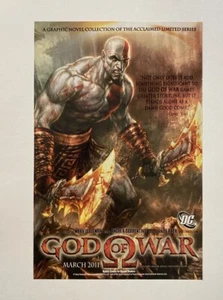 God Of War 2011 Graphic Novel Promo Print Ad - Picture 1 of 2