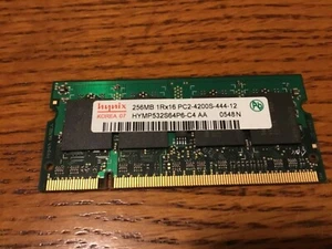 Hynix 256MB Memory 1Rx16 PC2-4200S-444-12 HYMP532S64P6-C4 - Picture 1 of 2