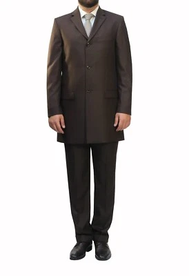 Herren Herren Gehrock Anzug Gr.54 Braun - Bild 1 von 4