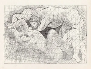 Pablo Picasso, Die Vergewaltigung (Le Viol), Vollard Suite - Bild 1 von 1