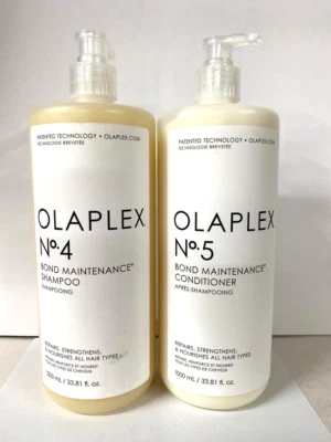 Juego de champú y acondicionador Olaplex Nº 4 y Nº5 - Duo 33,81 oz. ❤️❤️❤️❤️❤️❤️ Foto 1 de 4