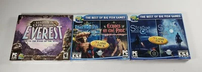 Big Fish 2 Game Pack PC DVD-Rom Mystery Adventure Strange Cases W/ Free Shipping - Image 1 of 4