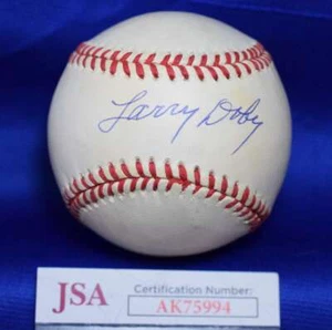 Larry Doby JSA COA Autograph American League Signed Baseball - Picture 1 of 1