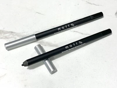 2X Mally Evercolor Starlight delineador de ojos impermeable ~ negro medianoche ~ LEER Foto 1 de 2