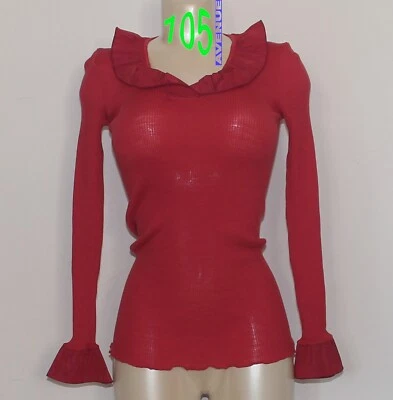 Nueva Camiseta M.L Lana Y Seda + Lisanza 4143 + 4 (FR42 - 40 EUR) Foto 1 de 2