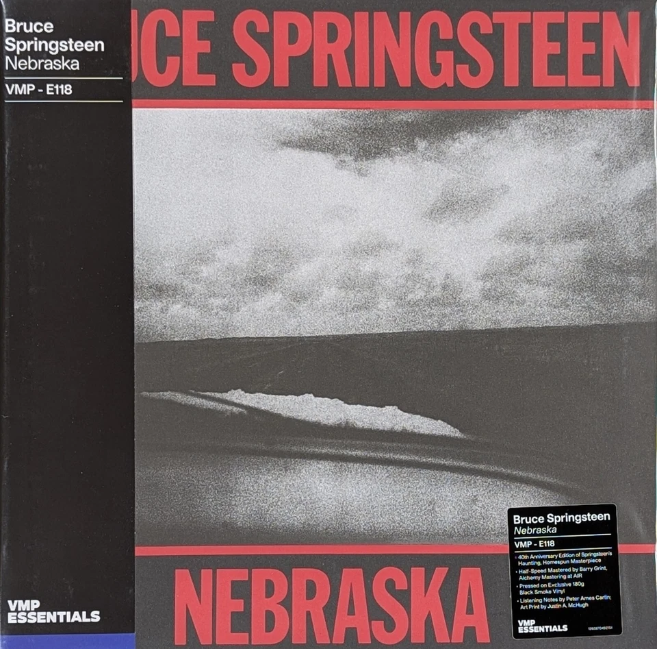 BRUCE SPRINGSTEEN Nebraska SEALED 180 Gram LP Exclusive Black Smoke Vinyl VMP - Image 1 of 1