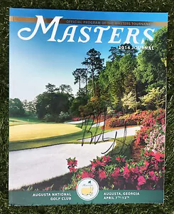 Masters Champ BUBBA WATSON Signed Autographed 2014 Masters Program Journal COA - Picture 1 of 1