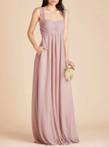 Birdy Grey NWT Maria Convertible Bridesmaid Dress Mauve Pink Size Medium - Picture 1 of 11