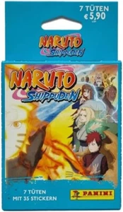 Pegatina Panini NARUTO Shippuden - 1 blister ecológico 7 bolsas de pegatinas cada una - Imagen 1 de 2