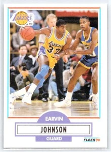 Earvin Johnson 1990-91 Fleer #93 - Picture 1 of 2