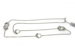 John Hardy Womens 36" Legends Naga Round Dragons Necklace 18k YG, Silver NWT - Picture 1 of 6