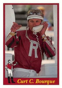 Curt C. Bourque trading card (Horse Racing) 1995 Jockey Star #43 - Picture 1 of 1
