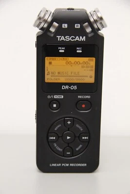Tascam DR-05 Portable Digital Audio Recorder Linear PCM Recorder - Image 1 of 4