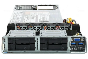 N8100-2239S5F NEC EXPRESS5800/E120F-M 2X INTEL XEON E5-2630 V3 128GB RAM - Picture 1 of 7
