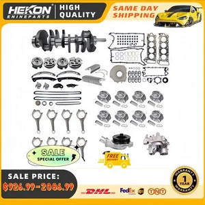 For Land Rover 508PS Jaguar AJ133 5.0L 10-20 Head Gasket Set Crankshaft ConRods - Picture 1 of 33
