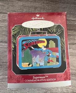 Hallmark Keepsake Superman Lunchbox Ornament Commemorative Edition - Picture 1 of 3