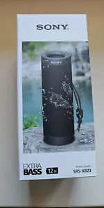 Wireless speaker Sony SRS-XB23 - Bluetooth Waterproof Autonomia 12 ore, Nero - Foto 1 di 4