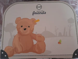 Steiff Jimmy Teddy Bear in Suitcase - Picture 1 of 5
