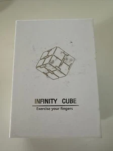 Metal Infinity Cube fidget Gadget Toys for Stress Anxiety Relief - Picture 1 of 4