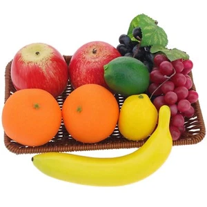 14pcs Simulation Artificial Fruits Realistic Fake Plastic Fruits Orange Lemon... - Picture 1 of 6