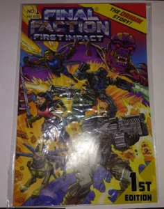Final Faction First Impact No. 1 Feb 2022 Origin Story! 1ª Edición Como Nuevo En Bolsas - Imagen 1 de 2