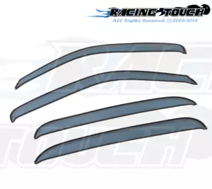 Visera de ventana de montaje exterior gris claro protector de lluvia 4 piezas para Toyota Sienna 2011-2016 - Imagen 1 de 7