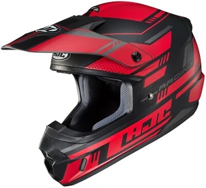 HJC CS-MX2 Motocross Helmet Trax Red MD Medium ATV CSMX CS-MX II - Picture 1 of 3