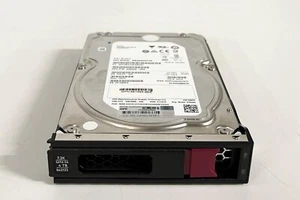 HPE 4TB SATA 6G 861683-B21 Midline 7.2K LFF 3.5" LP Digitally Signed HDD - Picture 1 of 5