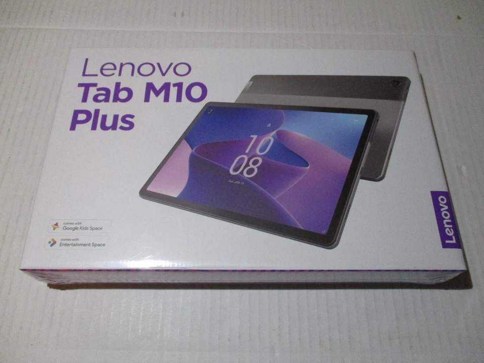 Lenovo Tab M10 Plus (3rd Gen) 128GB, Wi-Fi + 4G (Ohne Simlock), 10,1 Zoll - Storm Grey