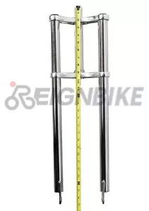 TRIPLE TREE Bicycle FORK 1-1/8" Threadless Disc 26" x 4.0 FAT TIRES - Picture 1 of 6