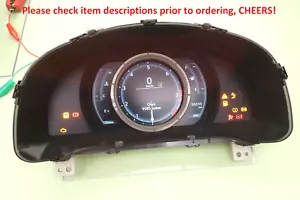 2020 Lexus IS350 XE30 F Sport Digital LCD Instrument Cluster OEM 83800-53F86-B - Picture 1 of 16