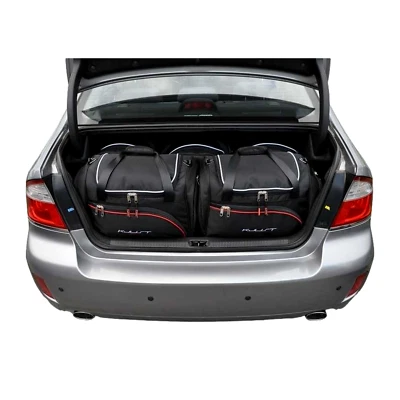5 Kofferraumtaschen Set fahrzeugspezifisch für SUBARU LEGACY IV KJUST schwarz - Bild 1 von 4