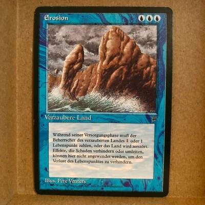 MTG ~ GERMAN ~ Erosion ~ Renaissance ~ Enchant Land ~ 1995 - Image 1 of 4