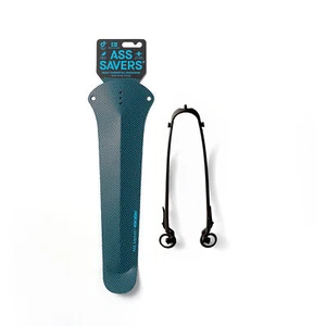 Ass Savers Win Wing 2 Road Rear Mudguard - Blue Dots (Lightweight, Road Bike) - Picture 1 of 1