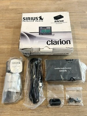 Clarion NAVSIR Sirius Satellite Radio w/ Antenna For N.I.C.E. Navigation System - Image 1 of 4