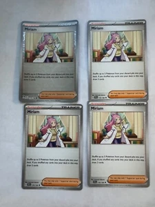 Cartas Entrenador Pokemon MÁS COMPRAS MÁS AHORRAS!!!!  4 cartas en cada juego - Imagen 1 de 10