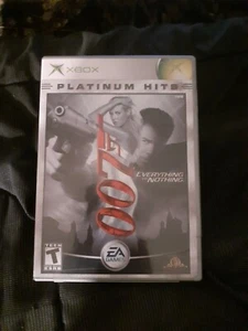 Xbox 007 everything or nothing xbox platinum hits complete - Picture 1 of 8